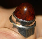 Toppring i silver